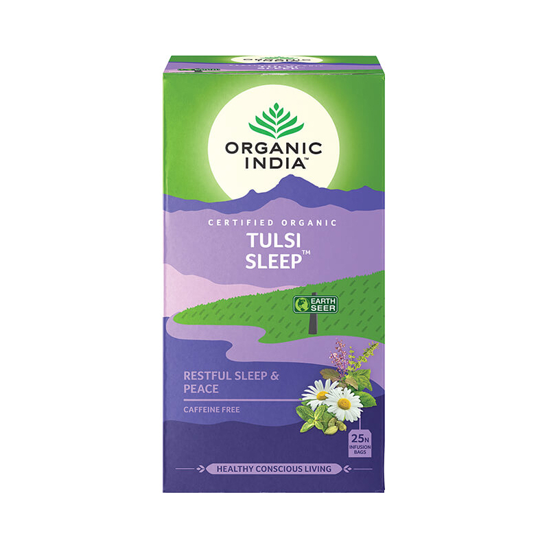 Ajurvédsky čaj Tulsi Spánok, Organic India, 25 vrecúšok