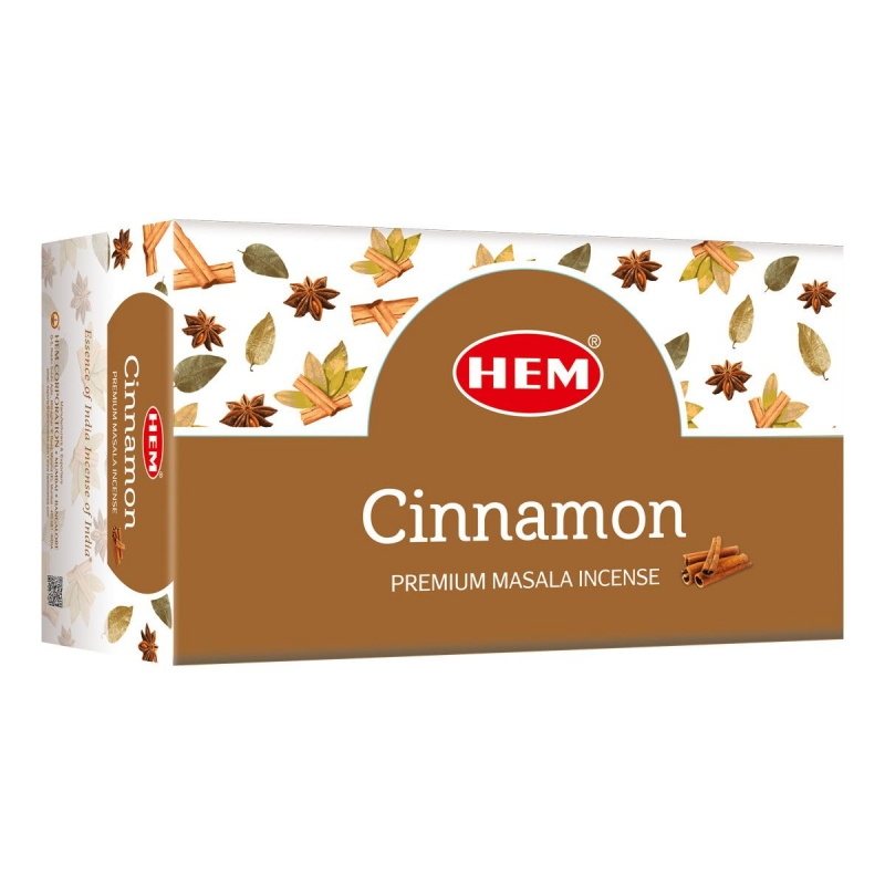 Vonné tyčinky HEM Premium - Škorica (Cinnamon)
