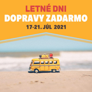 Dni dopravy zadarmo 17-21.7.2021