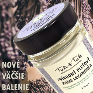 Veľký pleťový krém Levanduľa ešte väčší