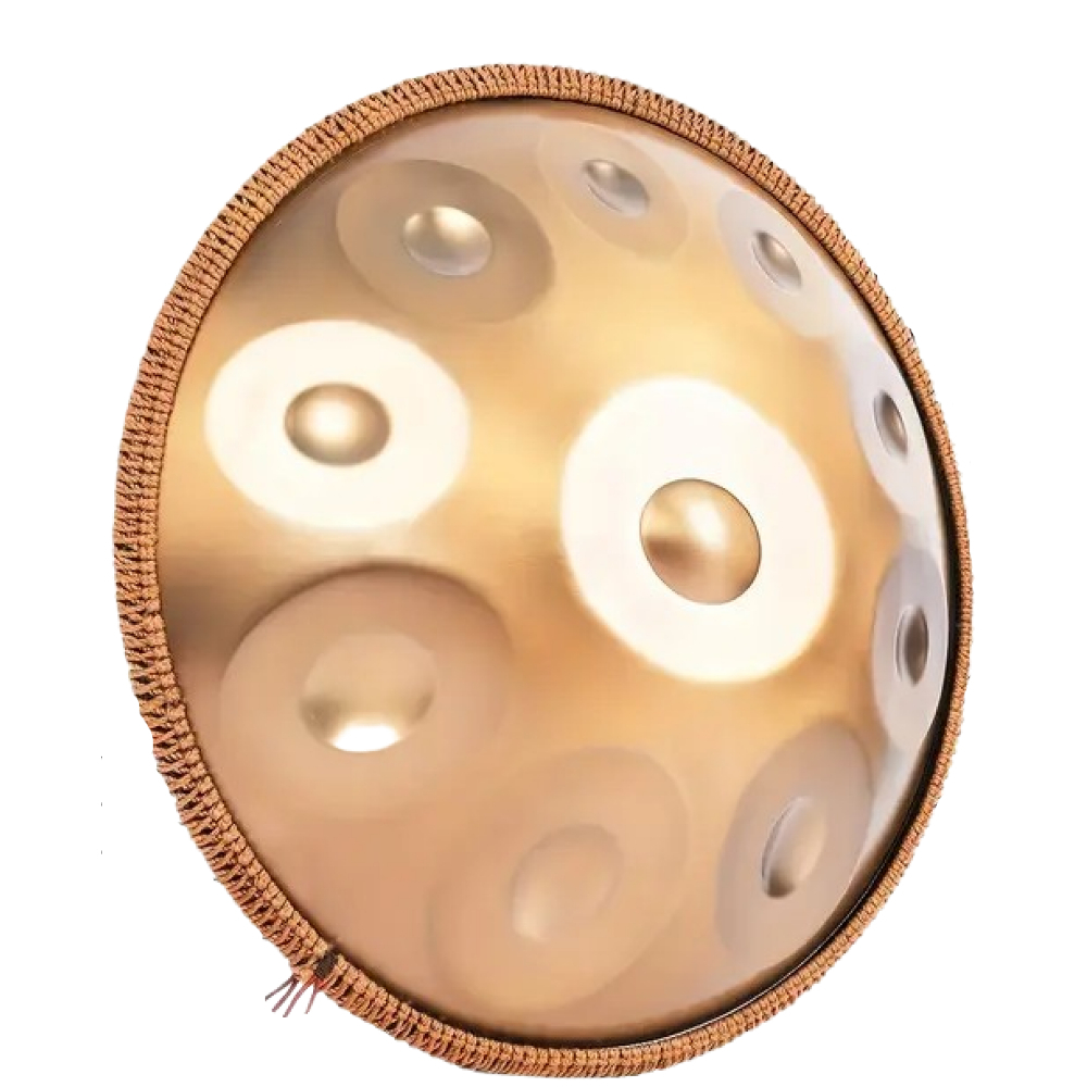 Authentic Handpan D Kurd Minor 440 hz 10 tones 56 cm