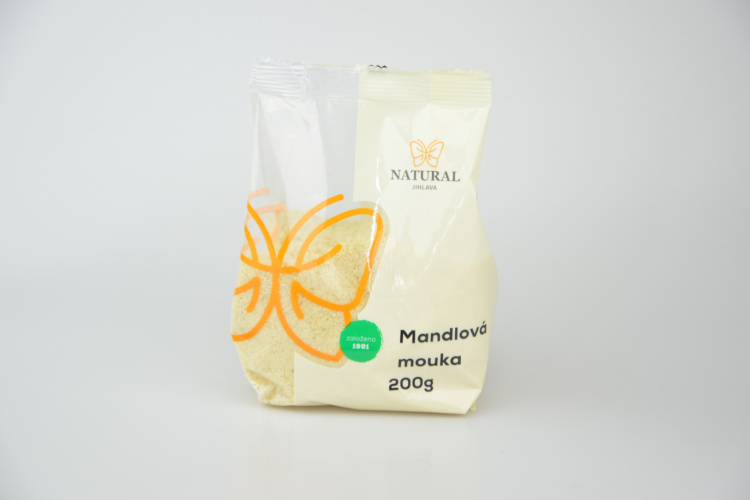 Múka mandlová jemne mletá 200 g Natural