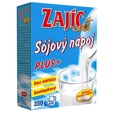 Zajíc sójový nápoj Plus Mogador 350 g