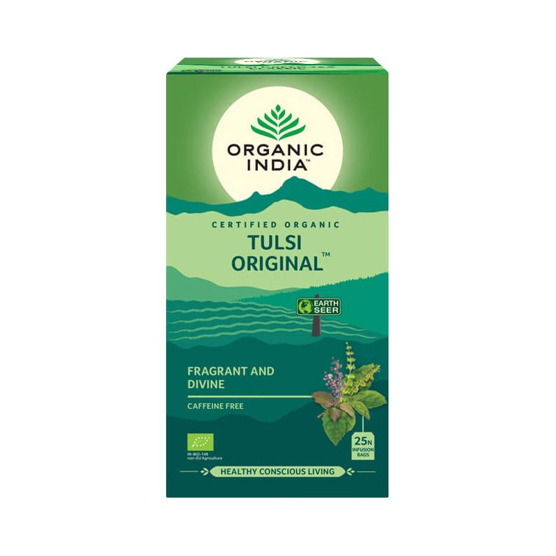 Ajurvédsky čaj Original Tulsi Tea, Organic India, 25 vrecúšok