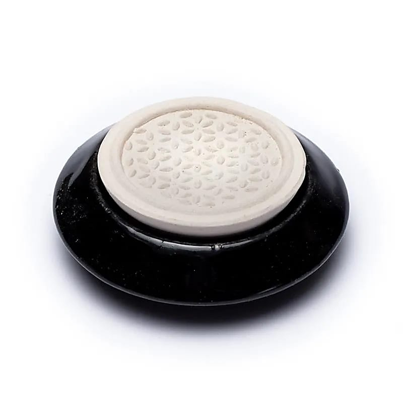 Aromakameň (pasívny difuzér) Kvet života – čierny, priemer 7,5 cm