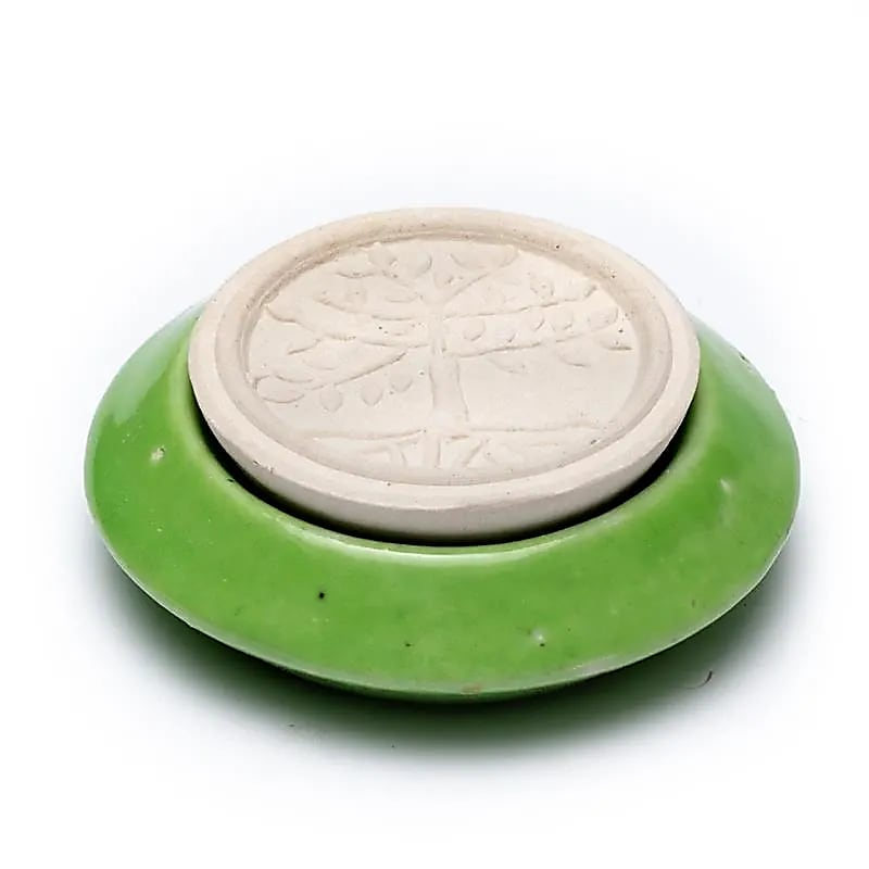 Aromakameň (pasívny difuzér) Strom života – zelený, priemer 7,5 cm