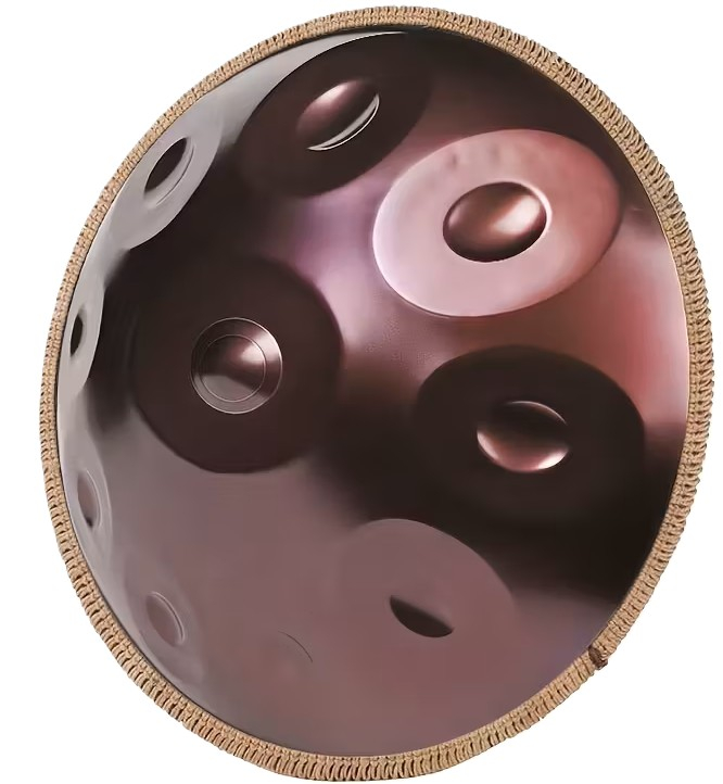 Authentic Handpan D Minor 432 hz 10 tones 56 cm  22