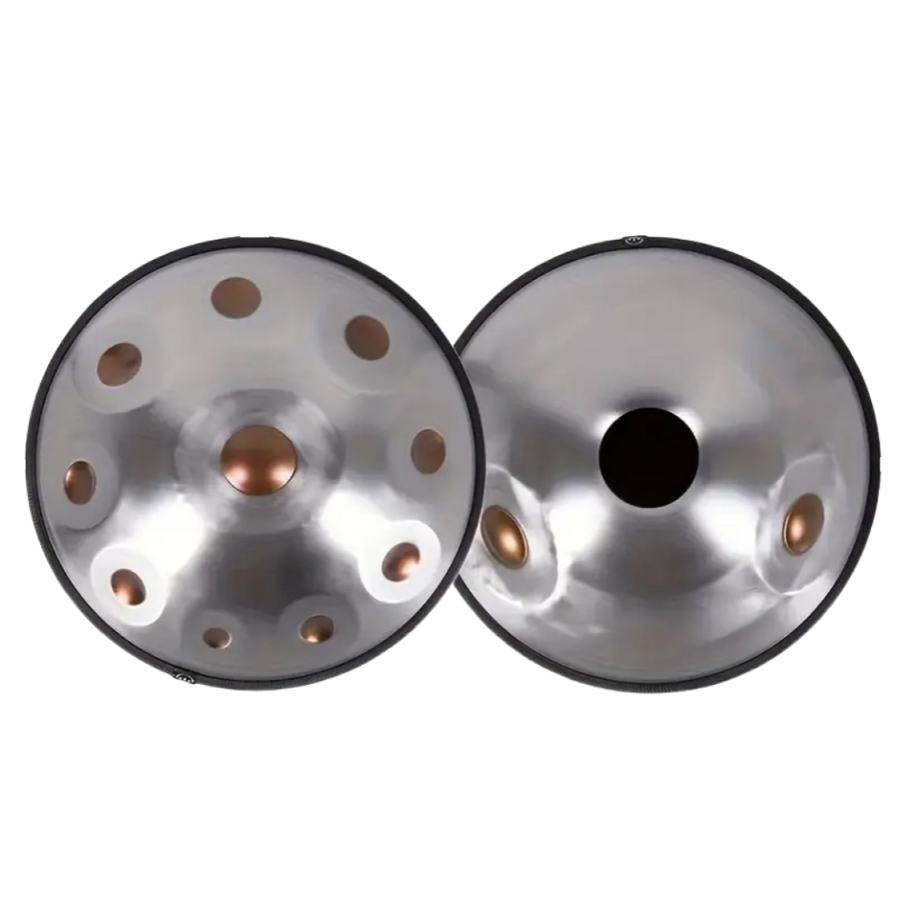Authentic Handpan D Minor 440 Hz 12 tones 46 cm 18