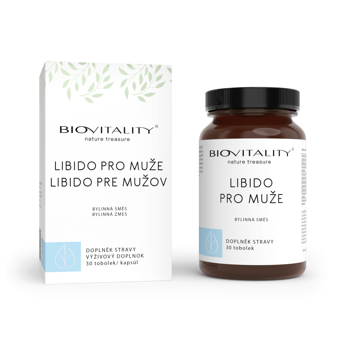 Biovitality LIBIDO PRE MUŽOV - prirodzená tvorba testosterónu