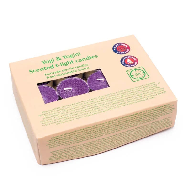 Čajové sviečky LEVANDUĽA, 24ks