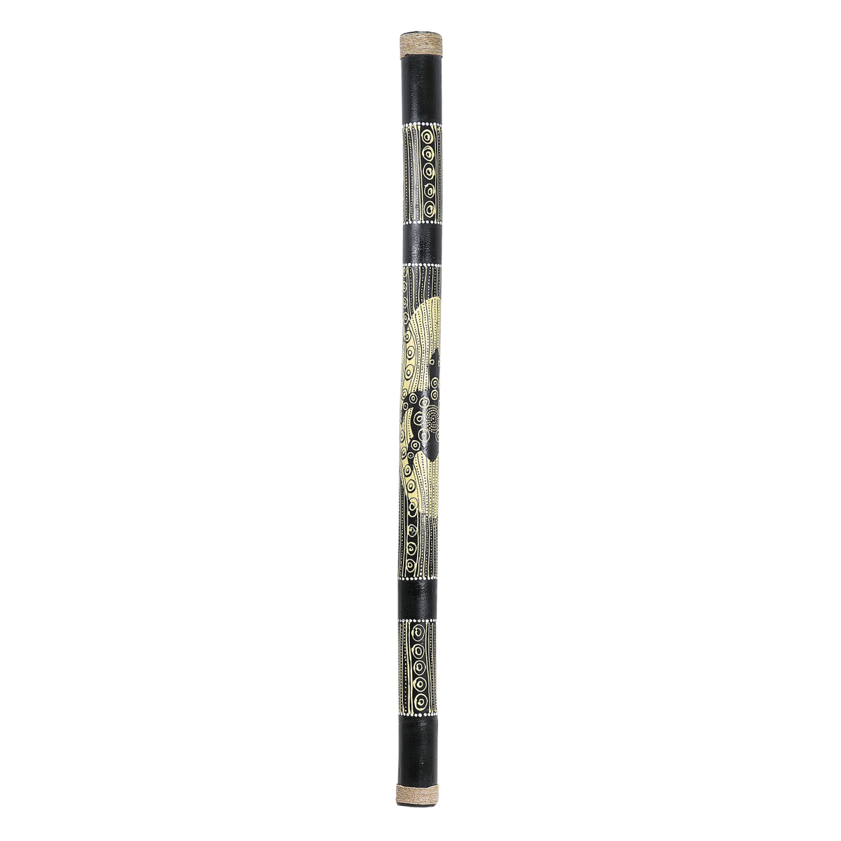 Dažďová palica bambus maľovaná 150 cm mystická korytnačka
