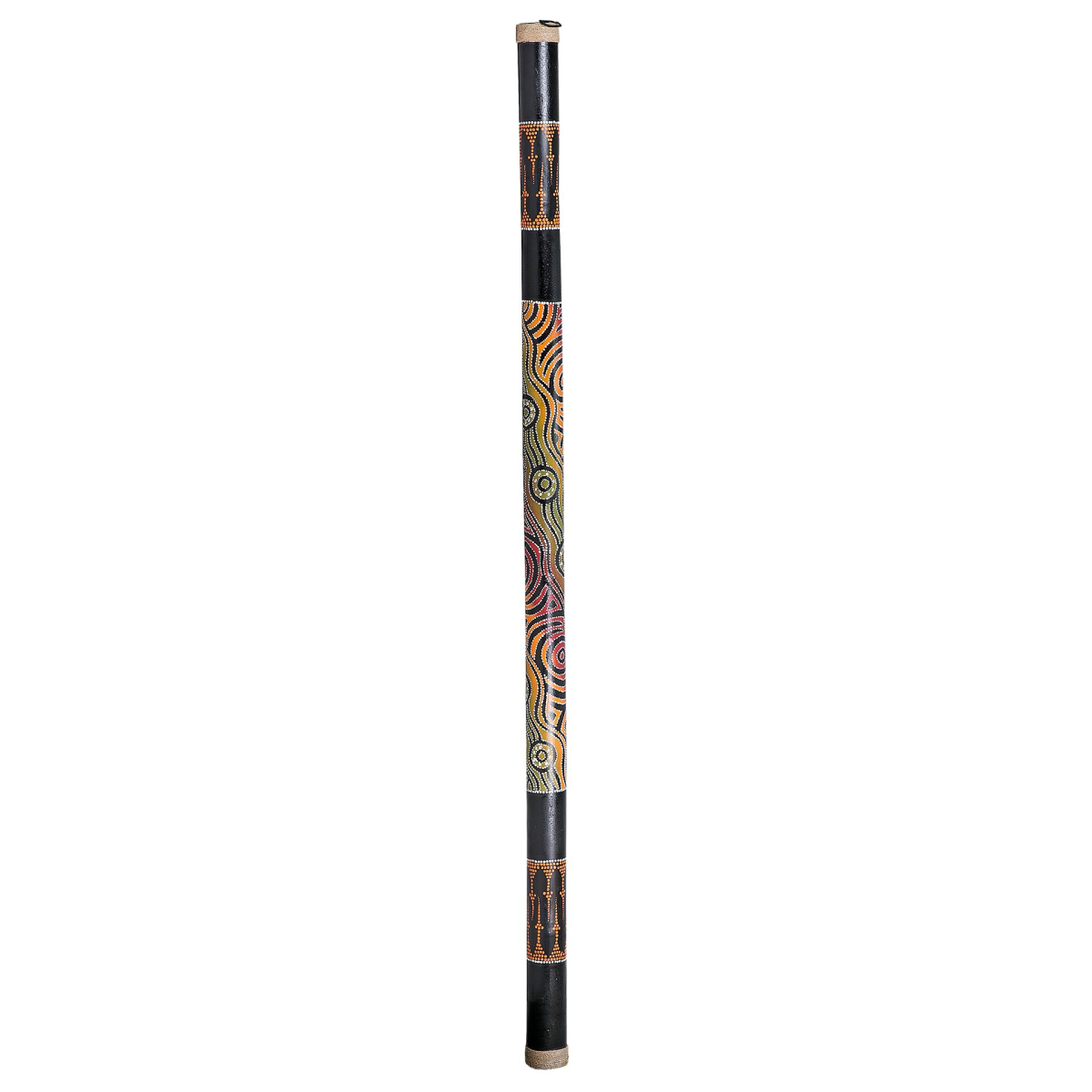 Dažďová palica bambus maľovaná 150 cm