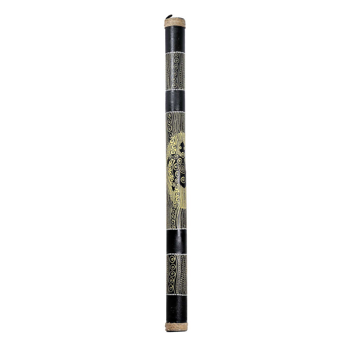 Dažďová palica bambus maľovaná 80cm mystická korytnačka