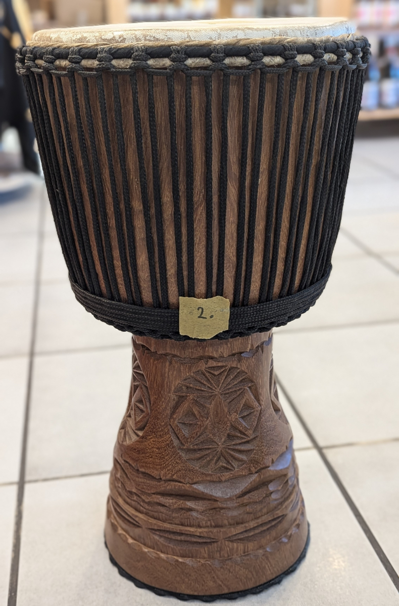 Djembe Top Guinea Dugura (Dimba) 63cm priemer 33cm