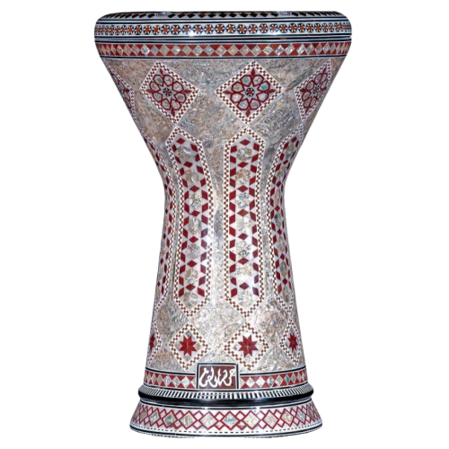 Gawharet EL Fan - Soumbaty Doumbek (Darbuka)  Mother of pearl COLUMNS 9x19