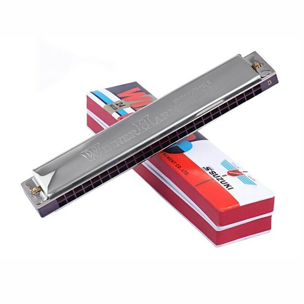 Harmonika Suzuki Winner tónine C - 24 otvorov, 48 tónov