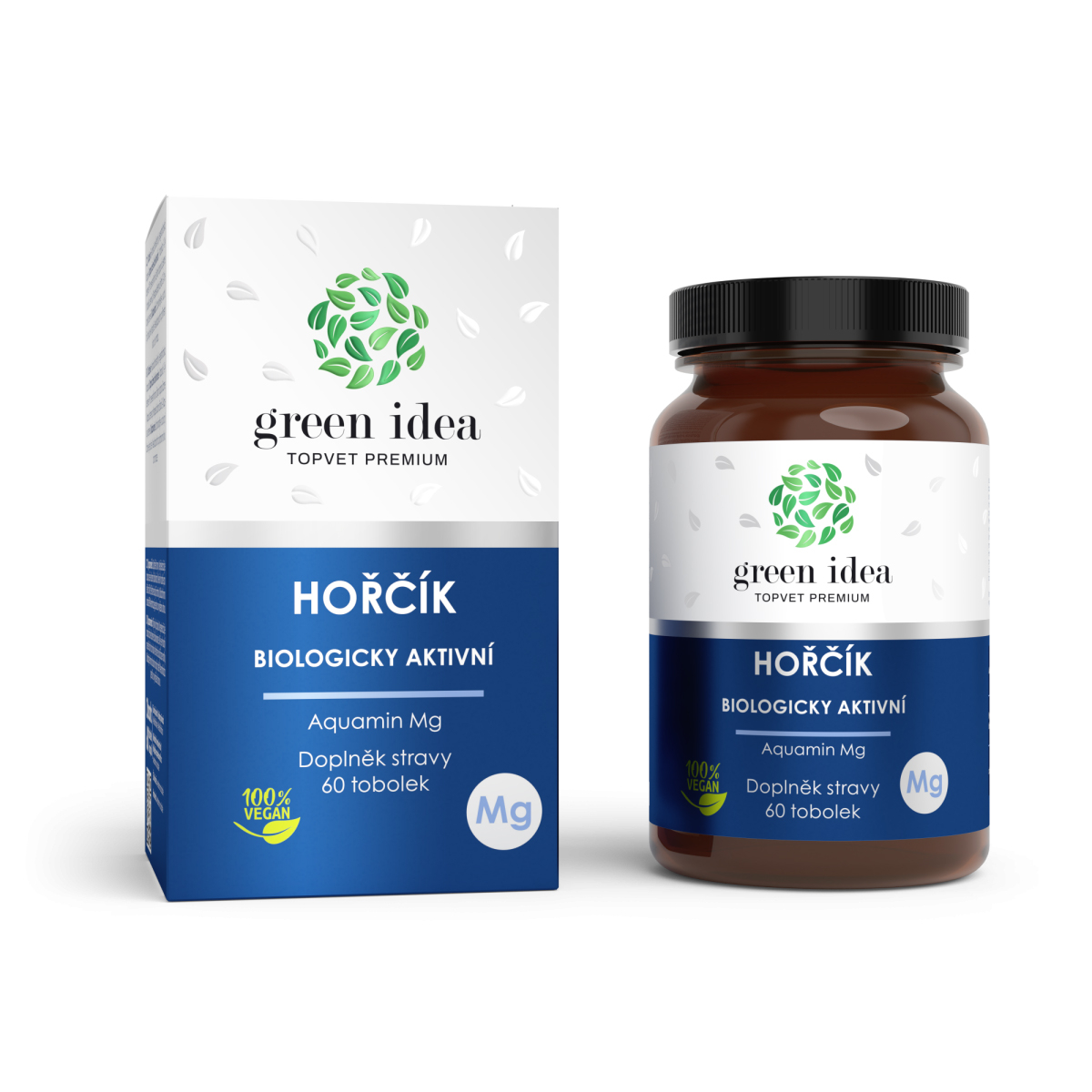 Horčík - Biologicky aktívny Aquamín Mg - Kapsuly