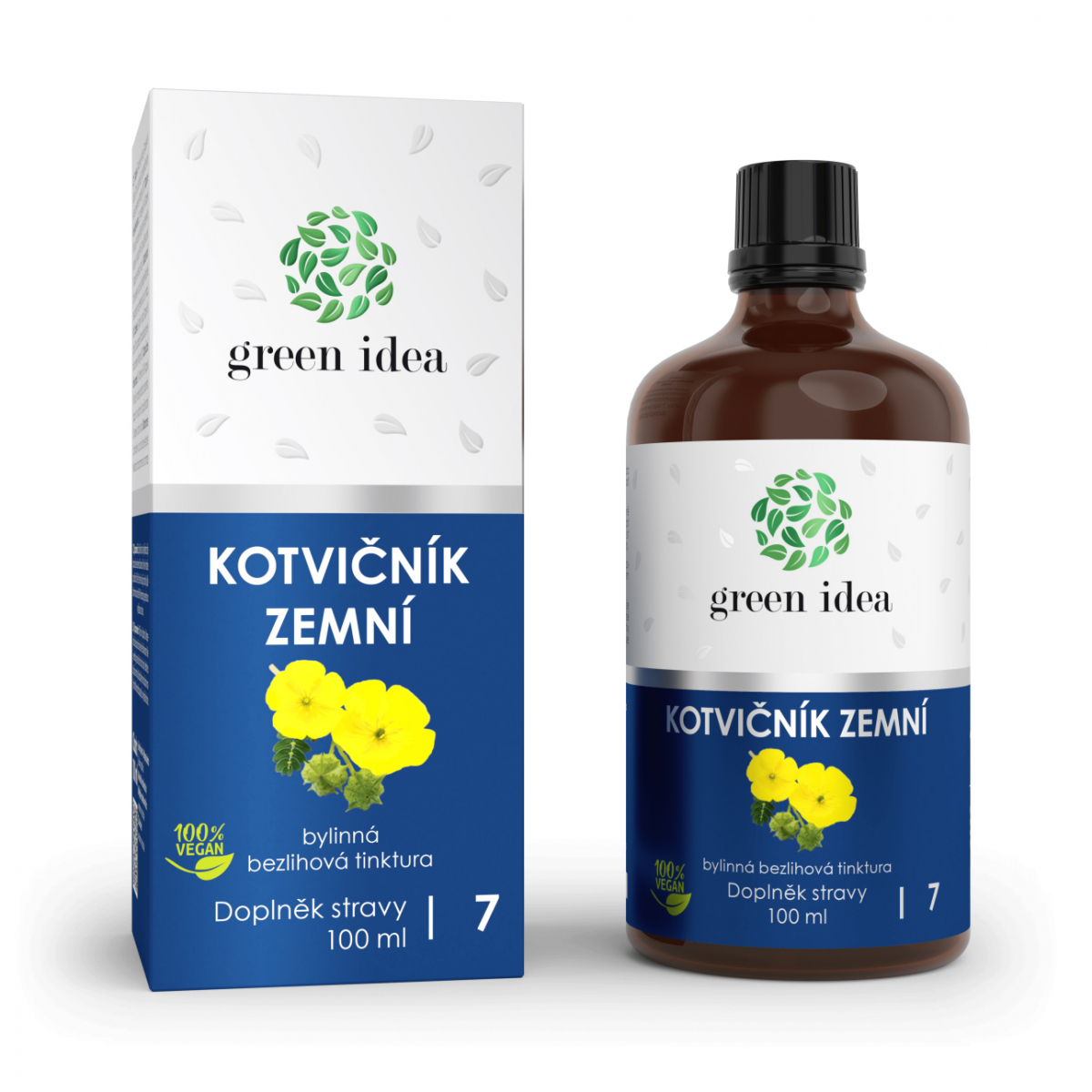 Kotvičník zemný  - bezliehová tinktúra - Stimulácia testosterónu