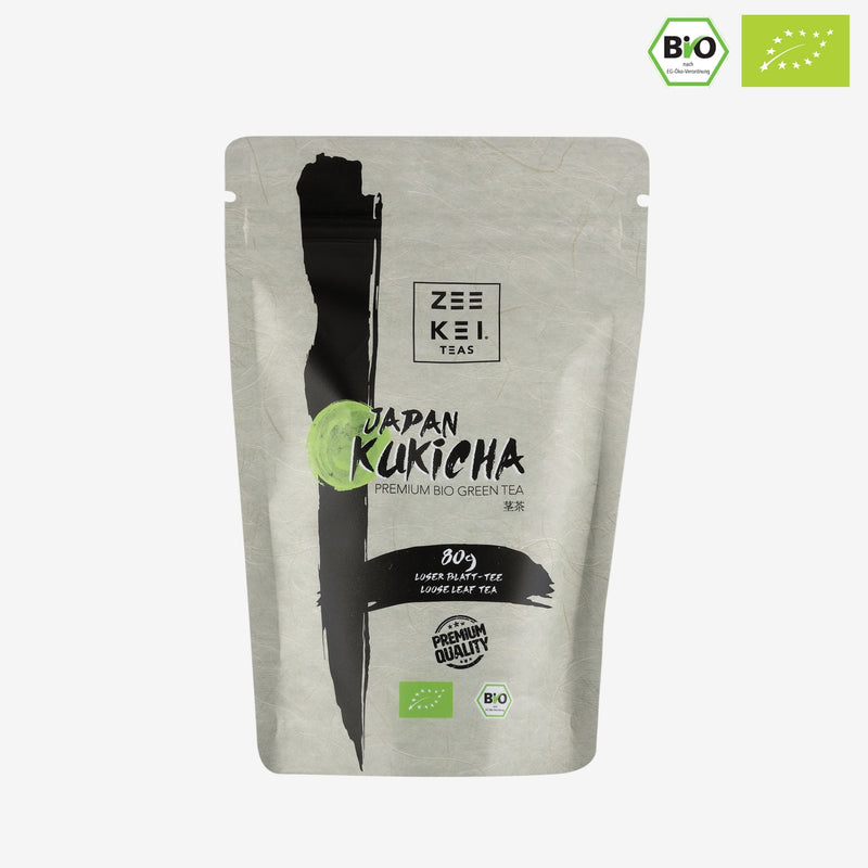 Kukicha zelený čaj BIO – sypaný lístkový čaj 80 g