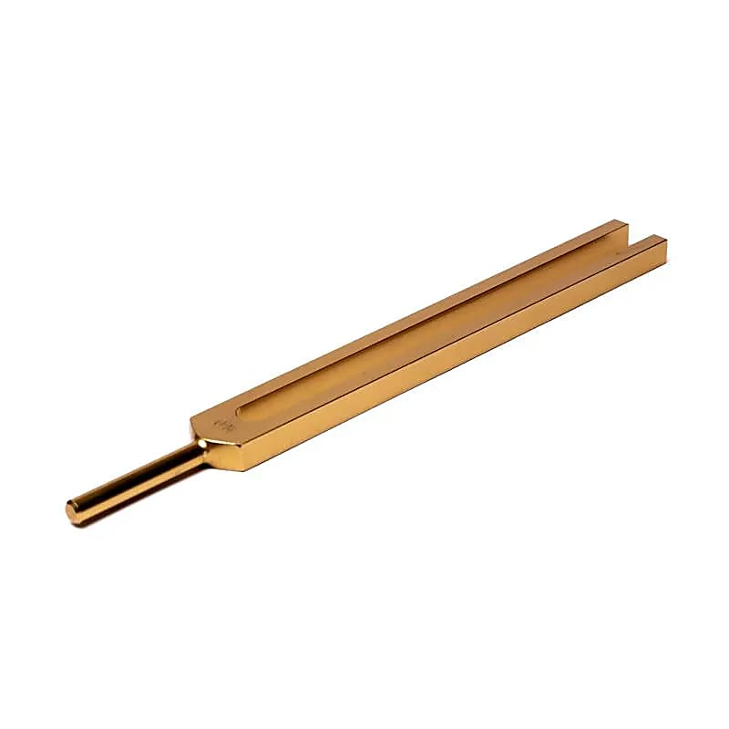 Ladička 136,10 Hz - Mid OM – terapeutická, zlatá – 27 cm
