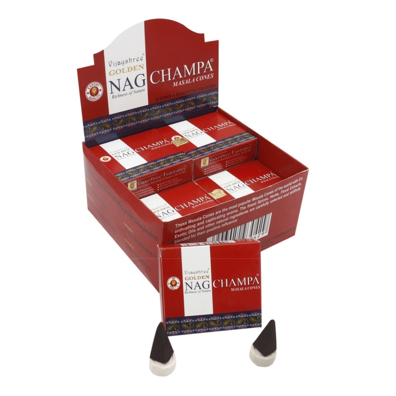Masala vonné kužele GOLDEN NAG - Champa