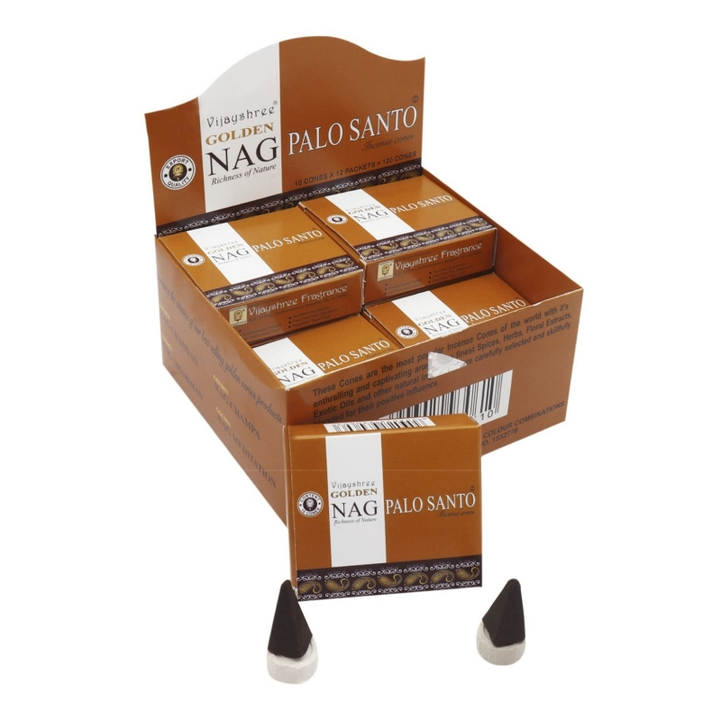 Masala vonné kužele GOLDEN NAG - Palo Santo
