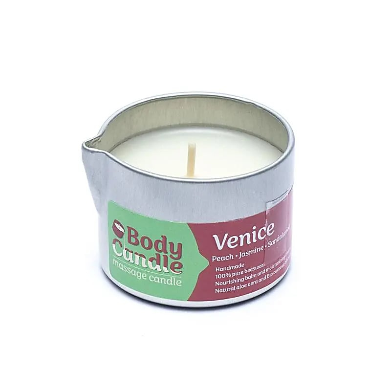 Masážna sviečka z včelieho vosku – Venice, 50 ml