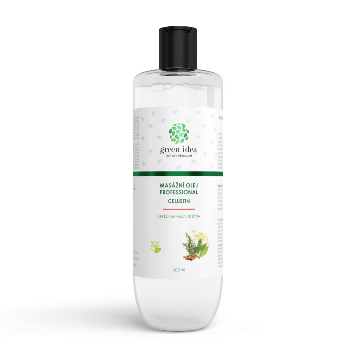 Masážny olej - Celustín, 500ml