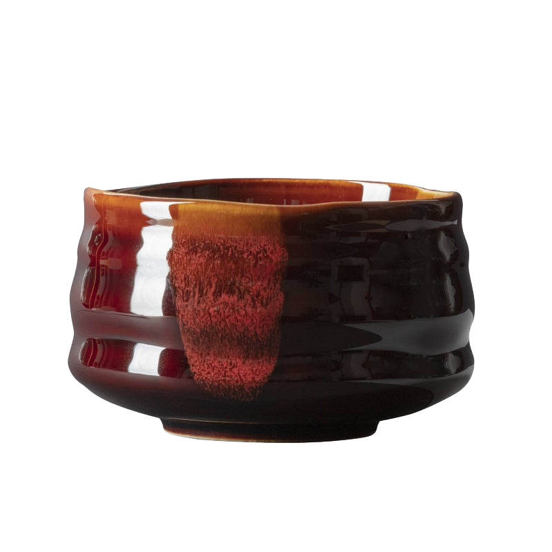 Matcha misa „Beniiro“ (chawan) – 430 ml, červeno-čierna