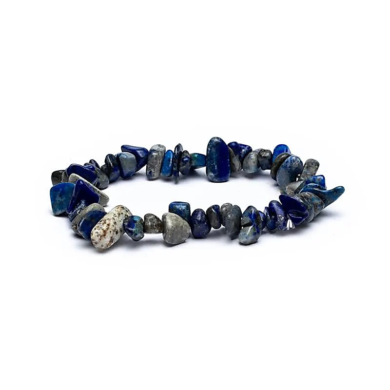 Náramok - Lapis lazuli - drobné kúsky, pružný