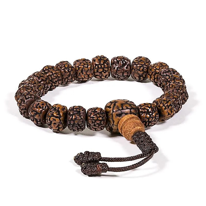 Náramok - Rudraksha leštený
