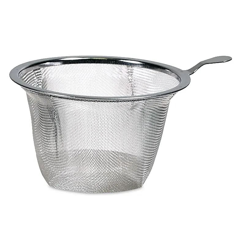 Nerezové sitko na čaj – jemná mriežka 8,7 × 5,8 cm