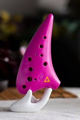 Okarína Forest Whisper - 12-jamková, fialová