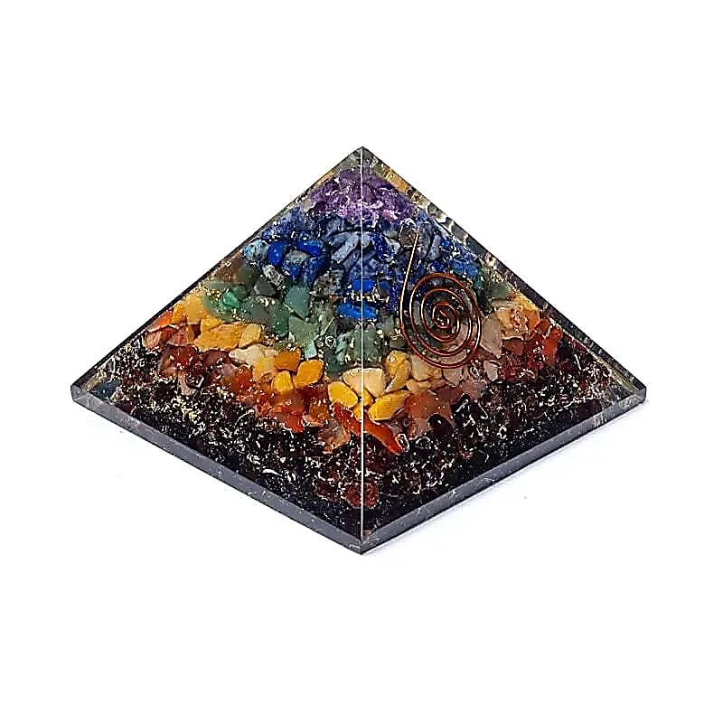 Orgonitová pyramída – 7 čakier