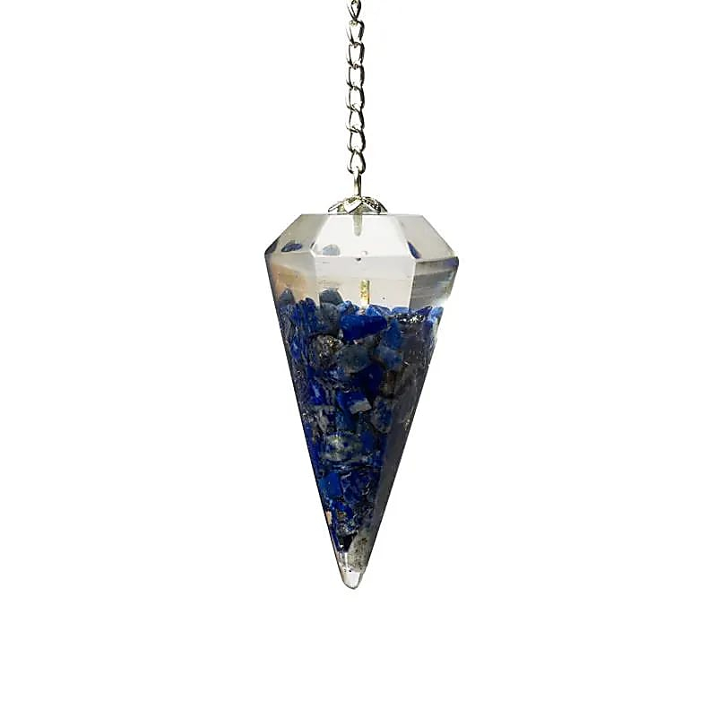 Orgonitové kyvadlo – lapis lazuli brúsený