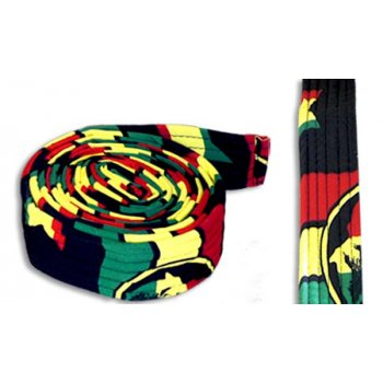 Popruh na djembe farebný rasta
