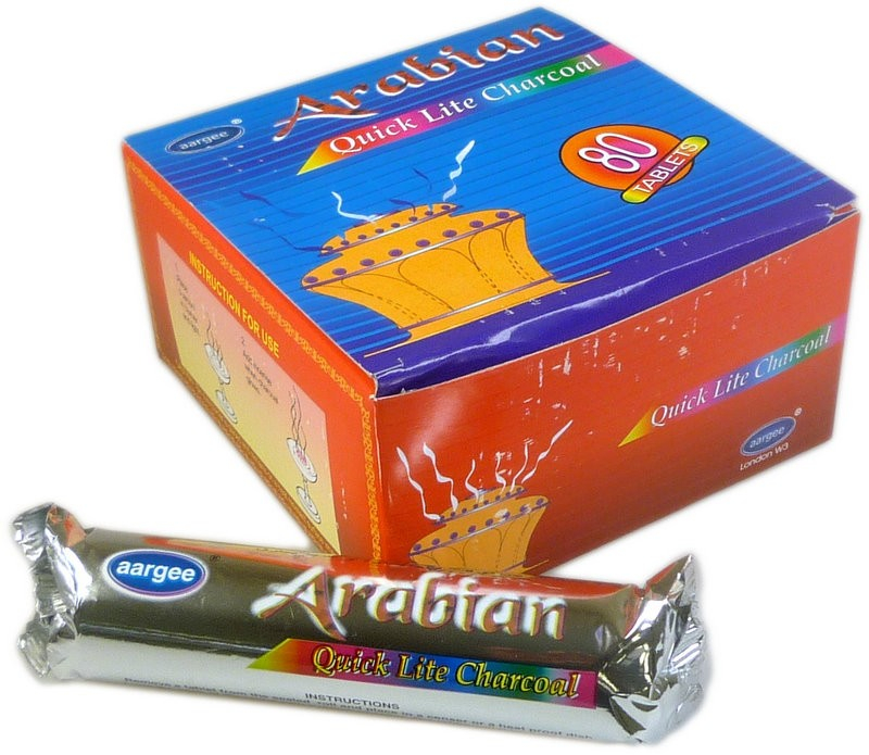 Rýchlozápalné uhlíky, 10ks