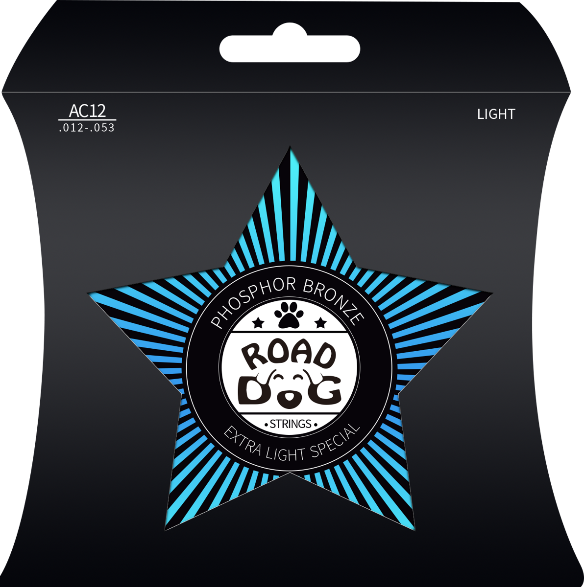 Struny pre akustickú gitaru ROAD DOG AC12