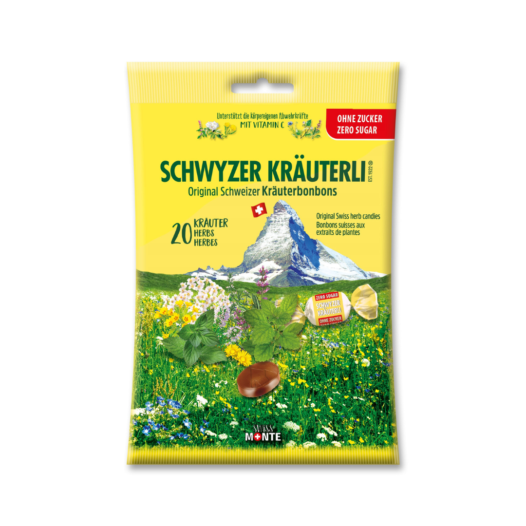 Švajčiarske cukríky 20 BYLIN - bez cukru