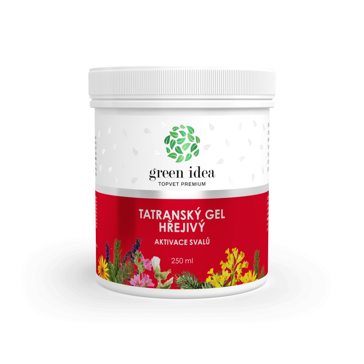 Tatranský bylinný gél - hrejivý, 250ml