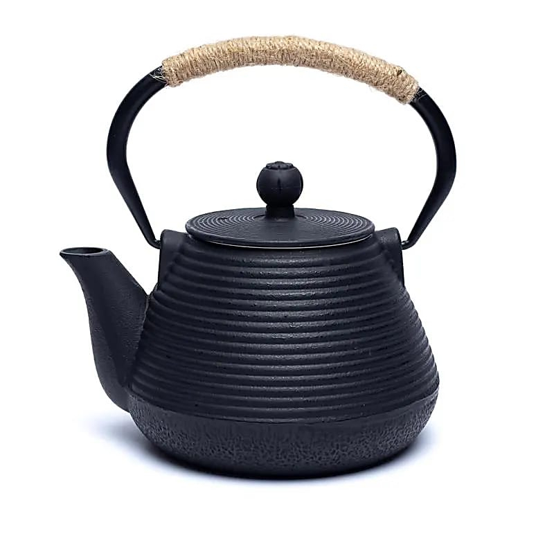 Tetsukyusu smaltovaná kanvica 1,0 l čierna