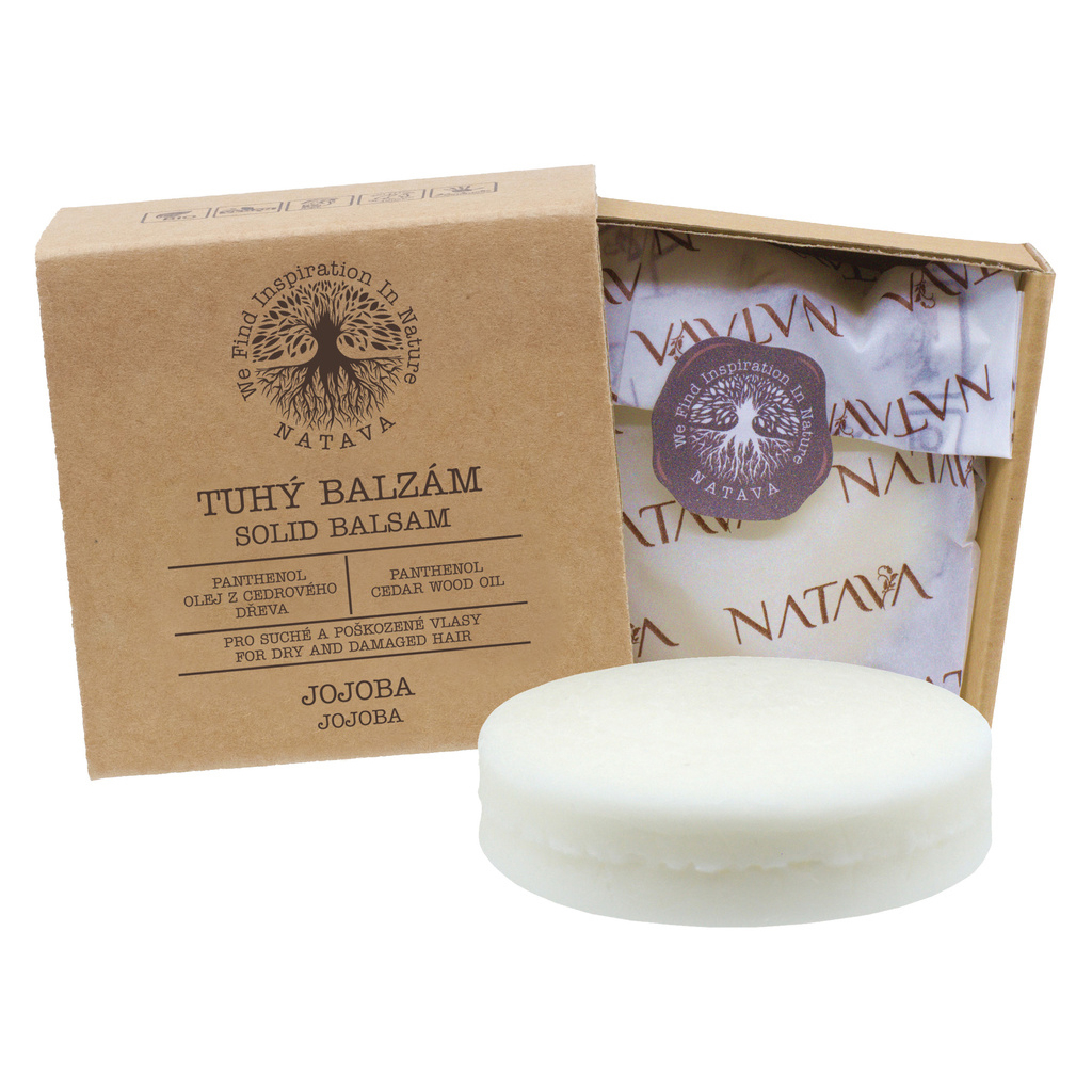 Tuhý balzam na vlasy Jojoba - Pre suché a poškodené vlasy