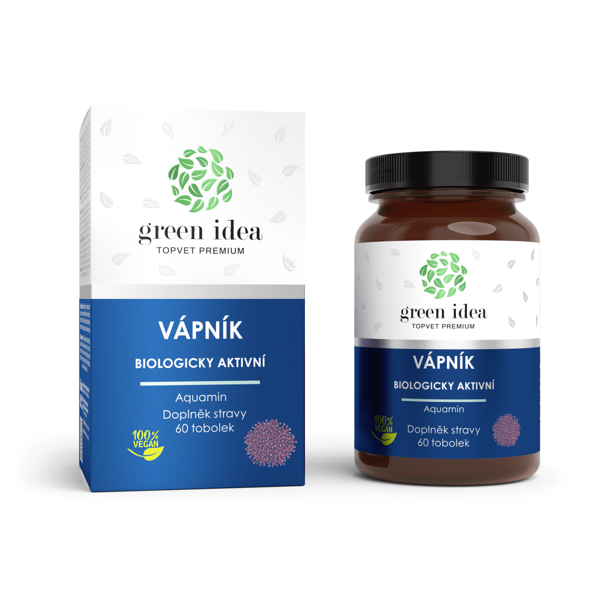 Vápnik - Biologicky aktívny Aquamin - Kapsuly