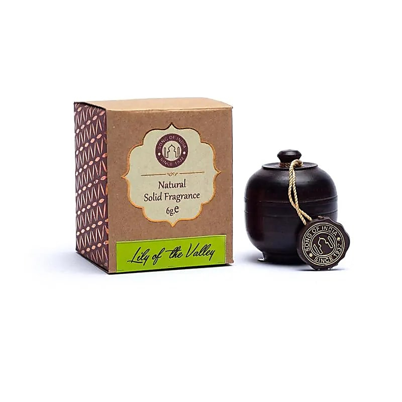 Vonný krém Lily of the Valley (konvalinka) v drevenej dóze, 6 g