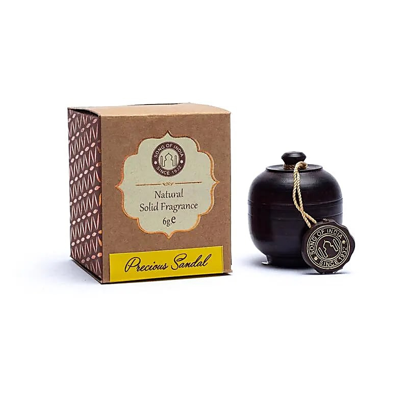 Vonný krém Sandalwood v drevenej dóze, 6 g