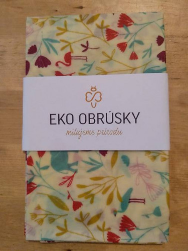 Voskované Eko vrecko chlebobal 34x37cm