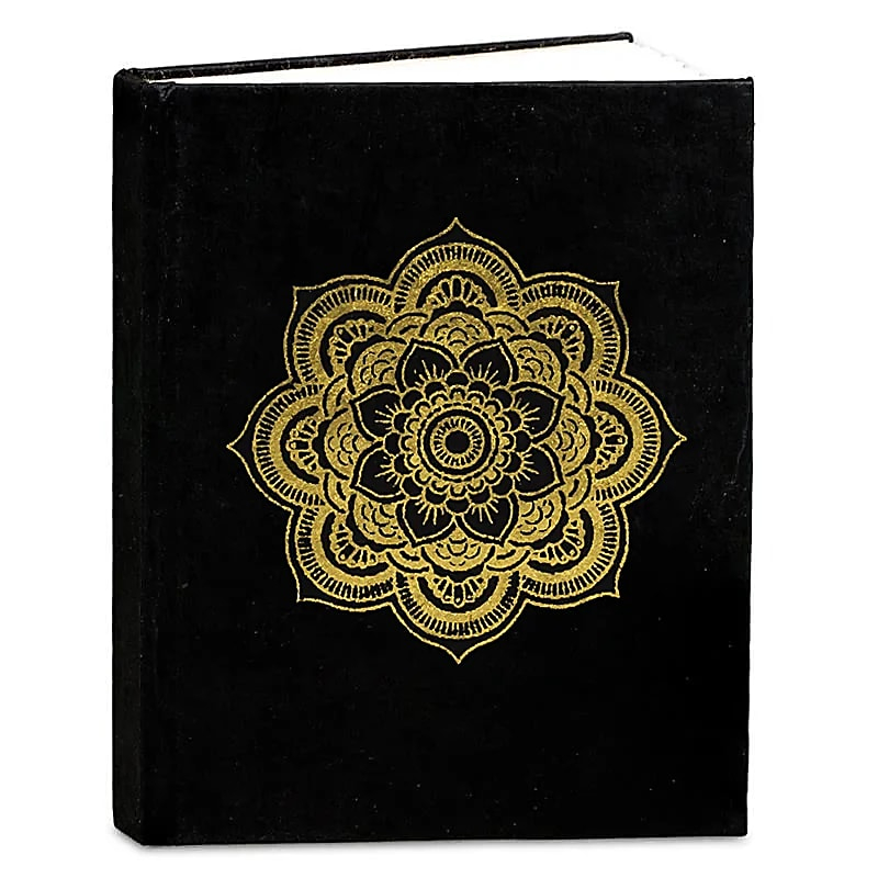 Vreckový zápisník – Mandala (10 × 8 × 1 cm)