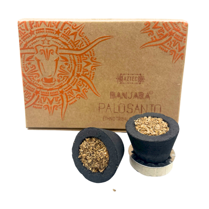 Živicové poháriky Banjara - Palo Santo, 6ks