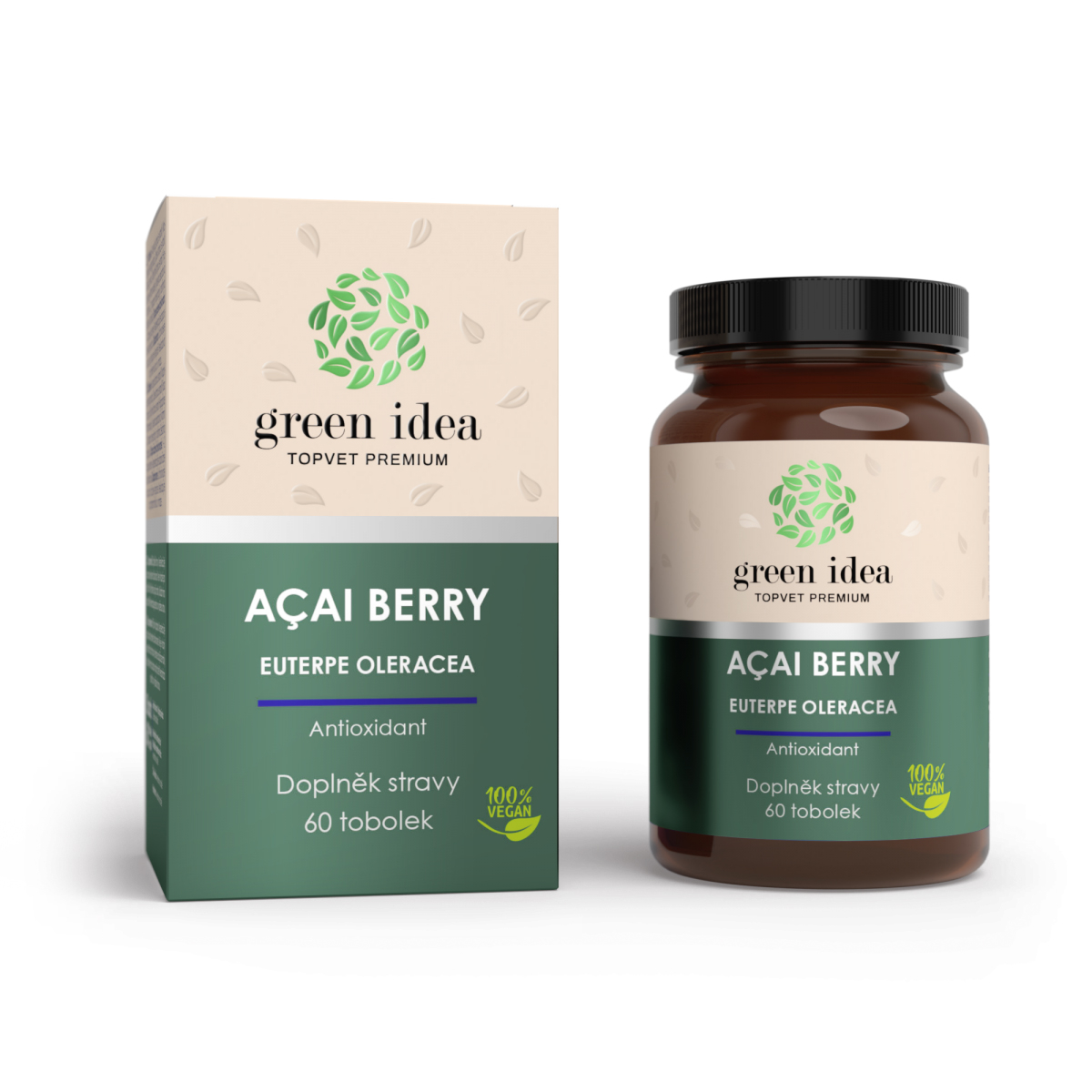 Acai Berry bylinný extrakt - Antioxidant, kapsuly