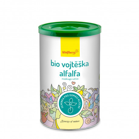 Alfalfa semienka lucerny BIO na klíčenie 200 g Wolfberry